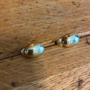 Trifari clip on earrings.